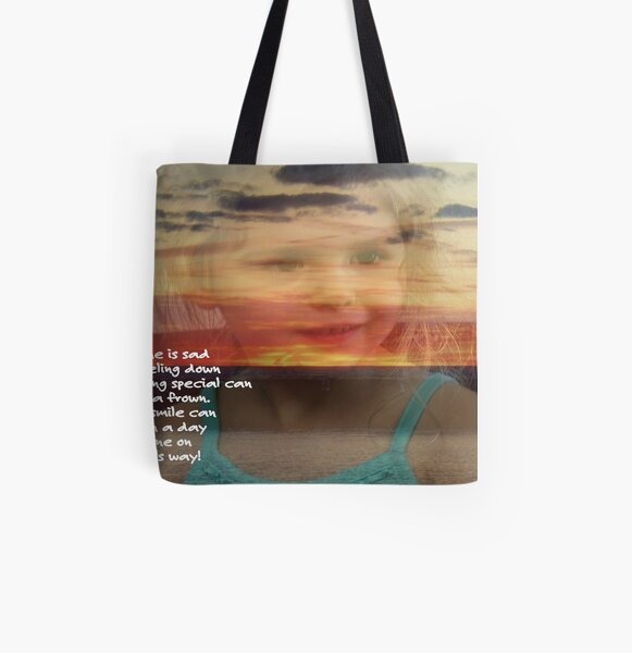 Smile © All Over Print Tote Bag