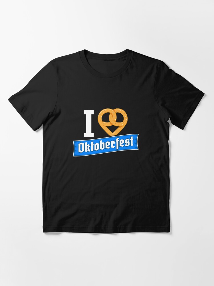 Alternate view of I Love Oktoberfest - Pretzel Puns Gift Essential T-Shirt