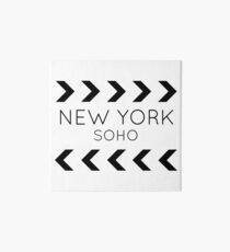 New York, SoHo Art Board