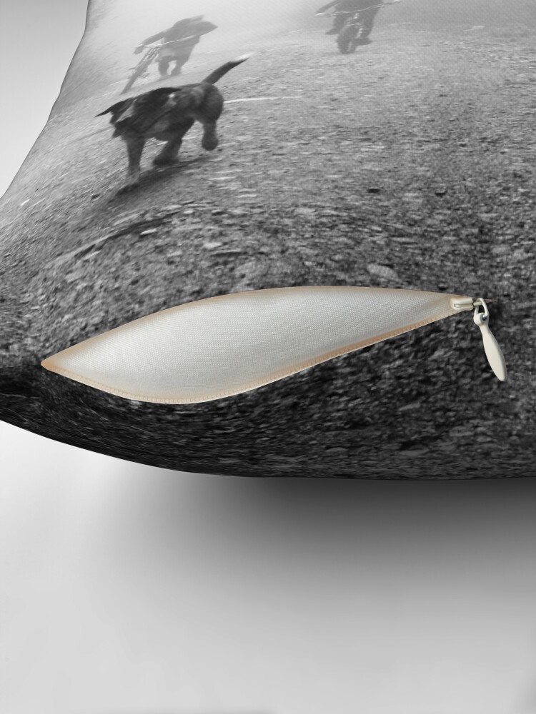 Thumbnail 2 of 4, Pillow, Fog Dog -Mt Fromme, winter ‘08 designed and sold by car1edb.