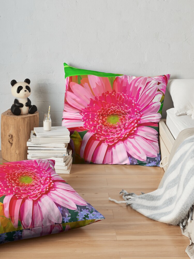 Alternate view of Floral Delight Floor Pillow