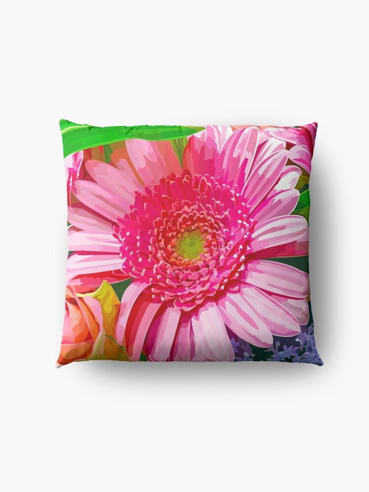 Alternate view of Floral Delight Floor Pillow