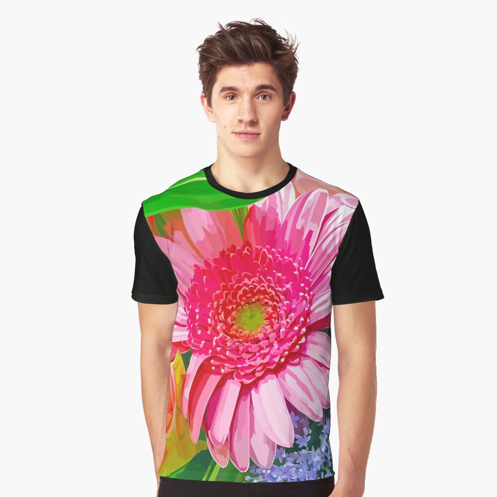Floral Delight Graphic T-Shirt