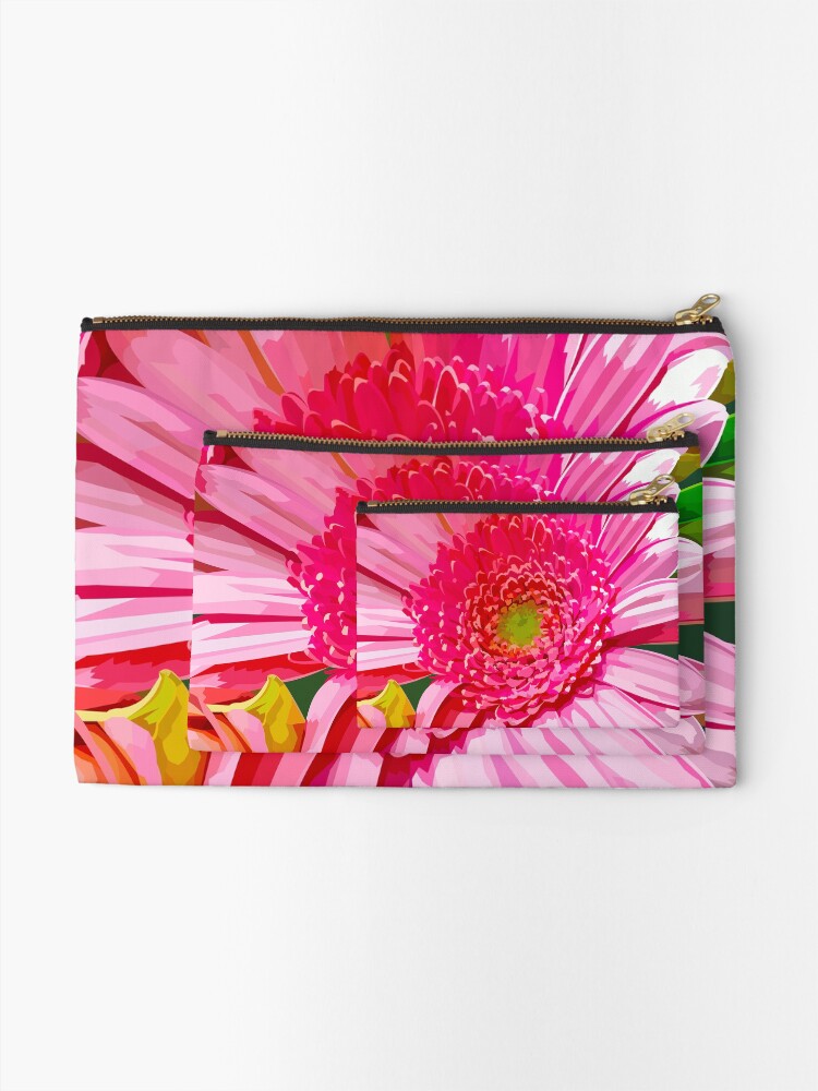Alternate view of Floral Delight Zipper Pouch