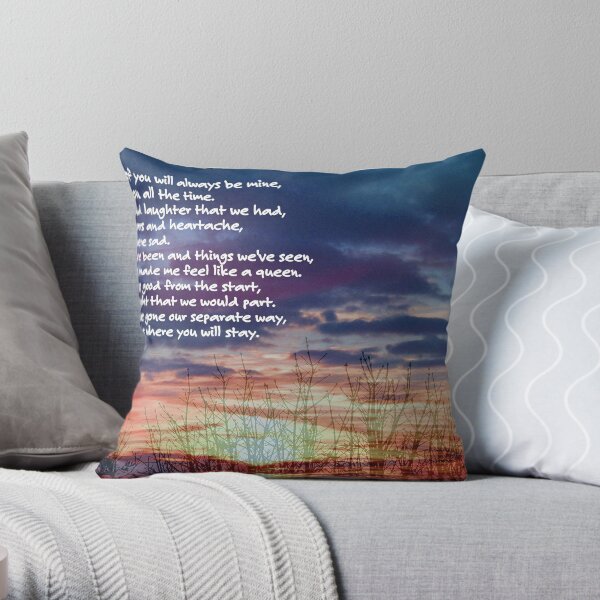 Memories of You © Throw Pillow