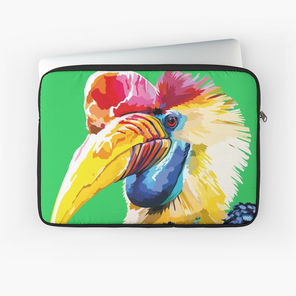 Tropical bird Laptop Sleeve