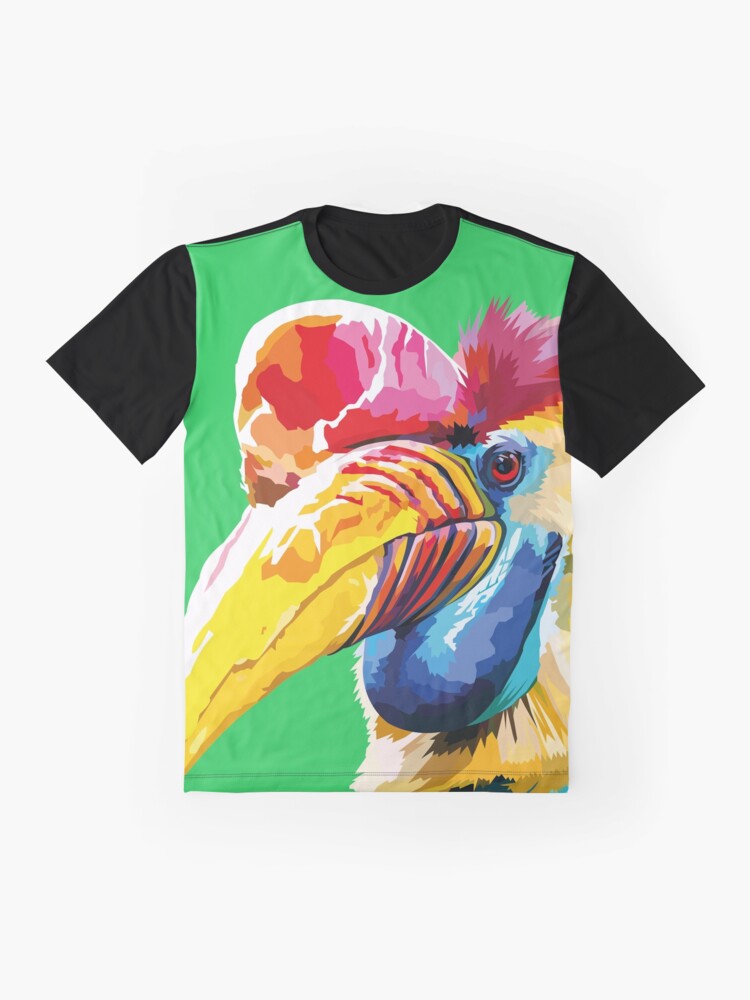Alternate view of Tropical bird Graphic T-Shirt