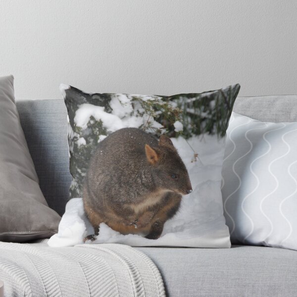 Item preview, Pademelon Profile in snow designed and sold by Nigel Fox.