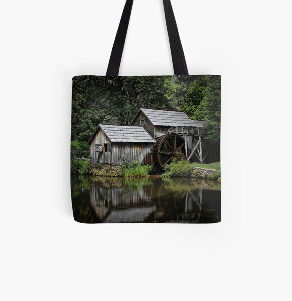 Mabry Mill All Over Print Tote Bag