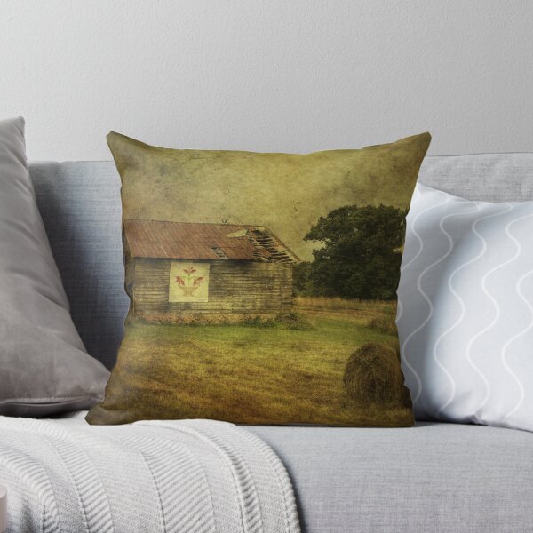 Tulip Block Throw Pillow