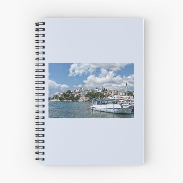 Item preview, Boats At Skiathos, Greece designed and sold by lynn carter.