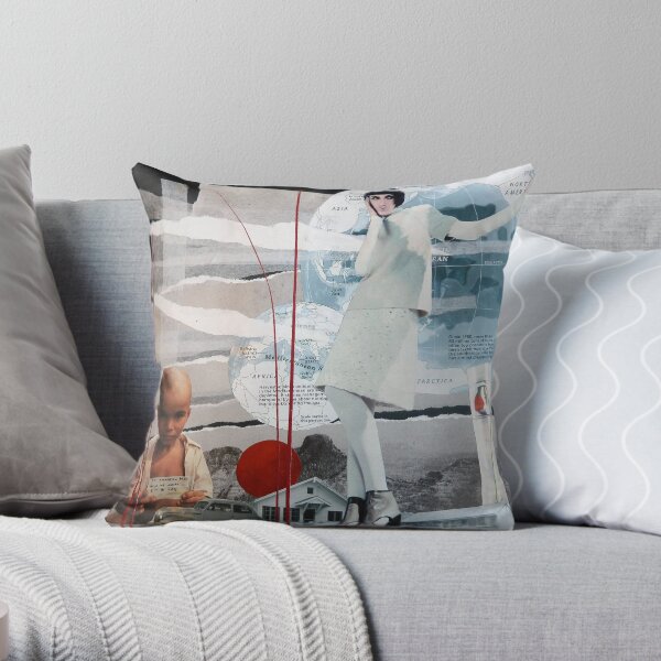 Antarctica Throw Pillow