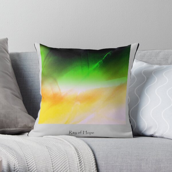 A Ray of Hope Throw Pillow