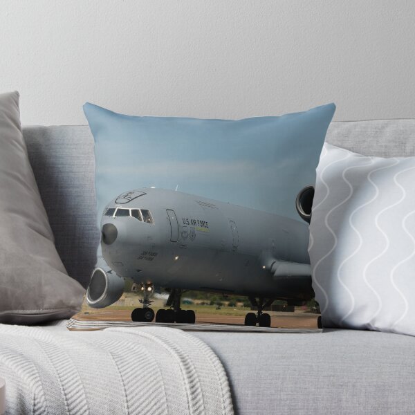 KC 10 Throw Pillow