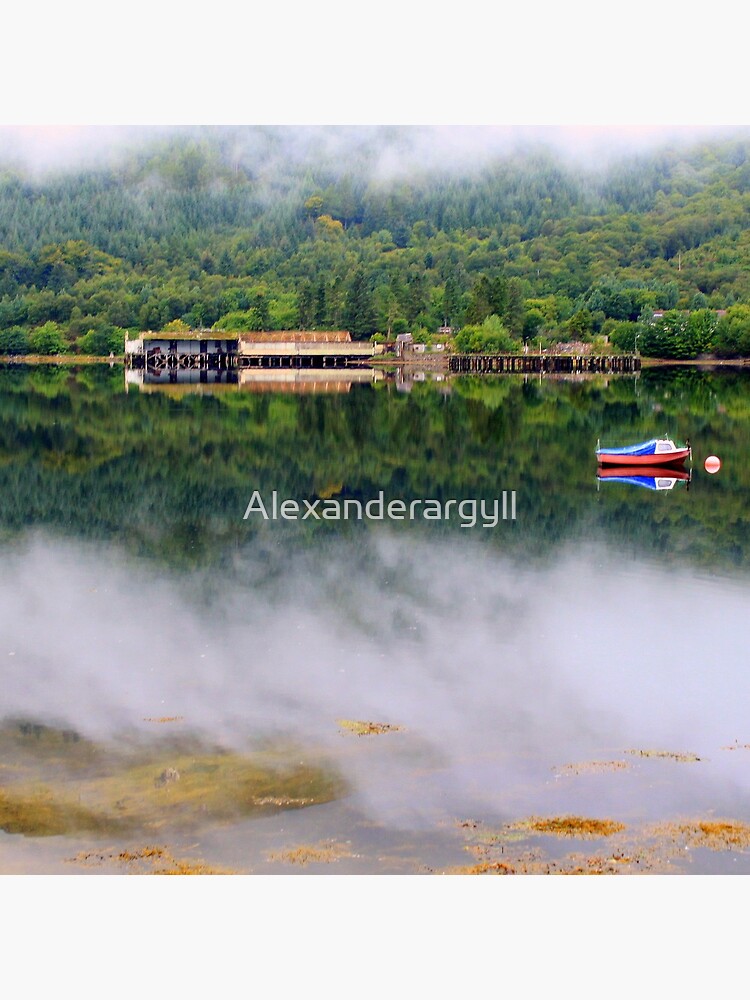 Misty Loch Long Argyll by Alexanderargyll