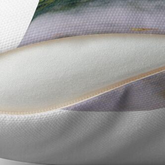 Alternate view of Misty Loch Long Argyll Throw Pillow