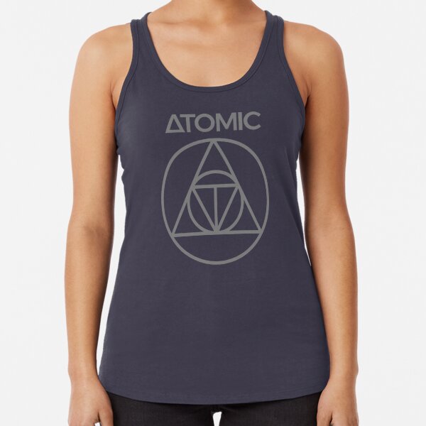 Women's Lost Gods Astro Space Triangles Racerback Tank Top - Black Heather  - Small