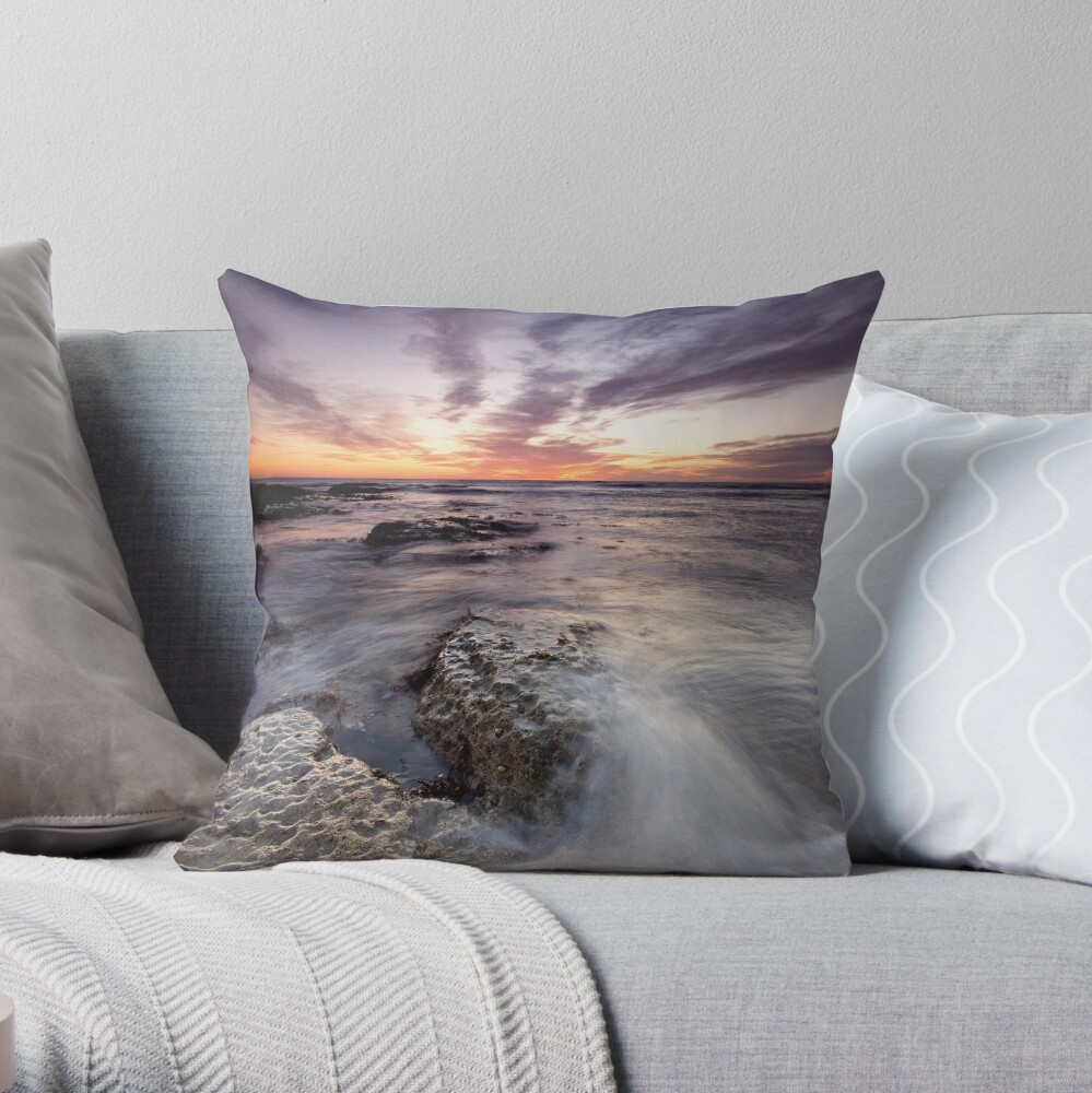 Dimples Throw Pillow