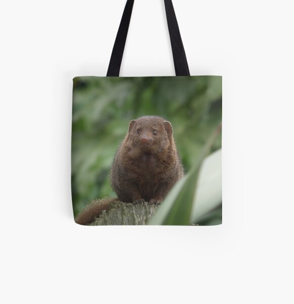 Dwarf Mongoose All Over Print Tote Bag