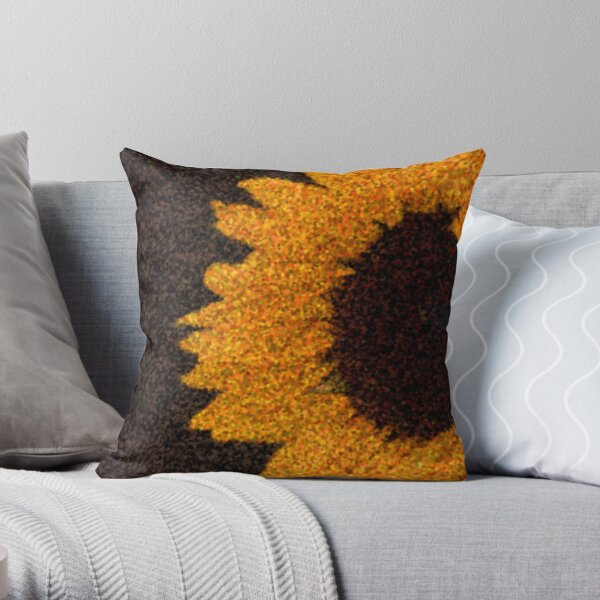sun.flower Throw Pillow
