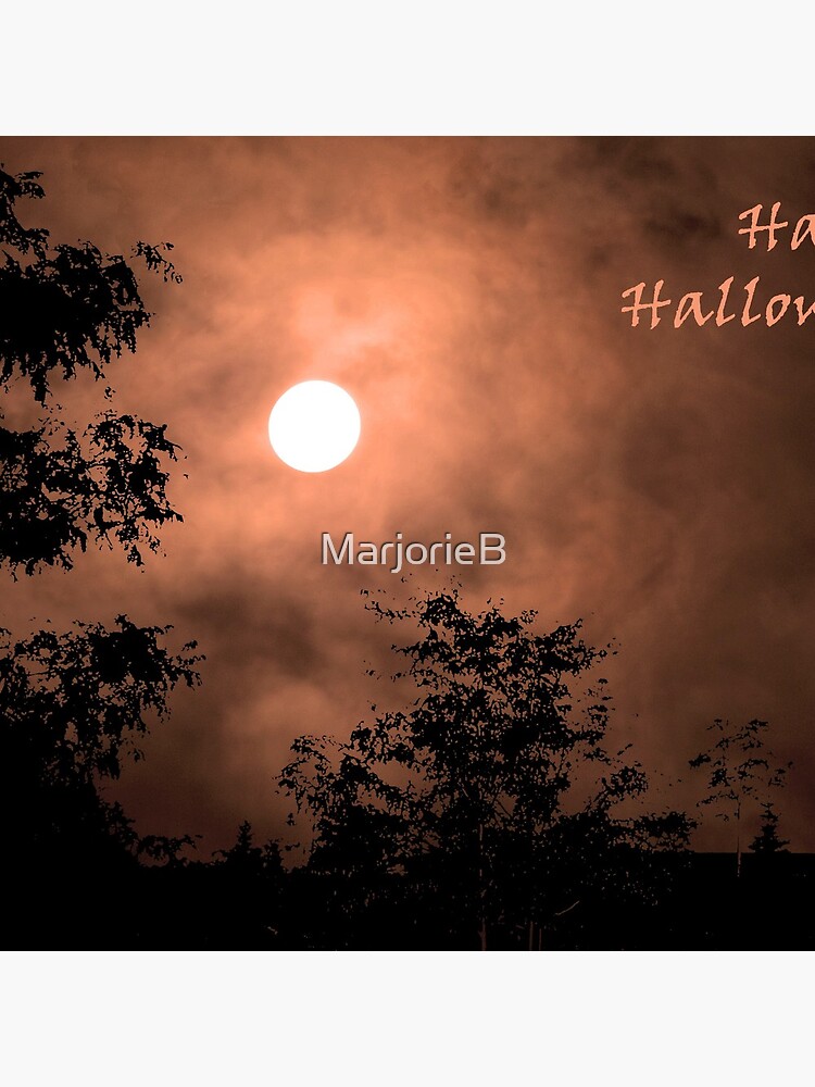 Haunting Moon (card) by MarjorieB