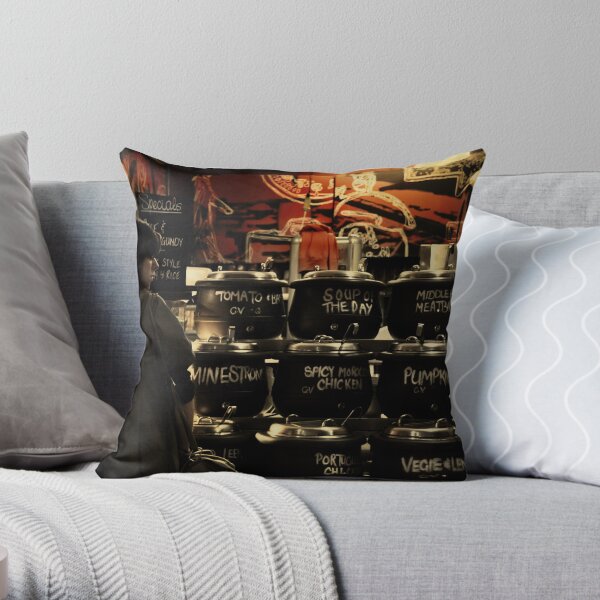 Melbourne's Laneways & Alleys 5 Throw Pillow