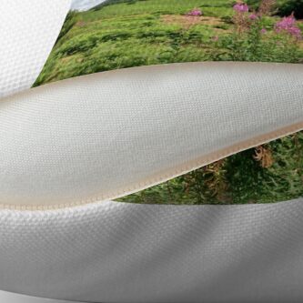 Alternate view of Malvern Hills : Glorious Summer Throw Pillow