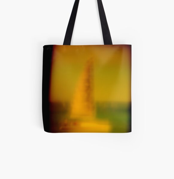 Impressionist Postcard All Over Print Tote Bag