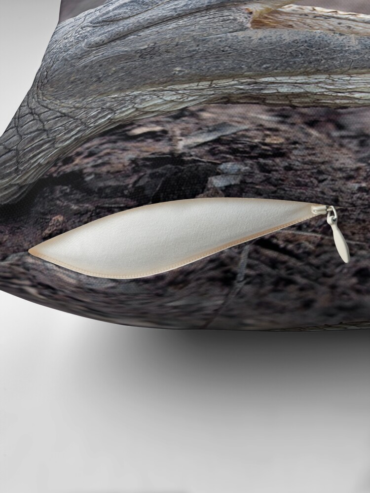 Thumbnail 2 of 4, Pillow, Johnstone River Crocodile designed and sold by RICHARDW.