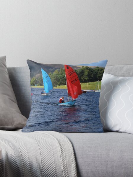 coming in ... Throw Pillow