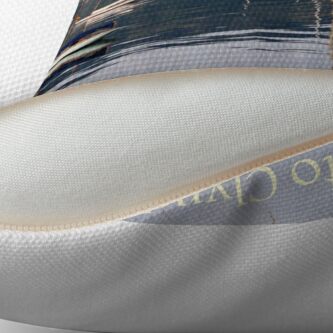 Alternate view of Looking towards Clynder Argyll Throw Pillow