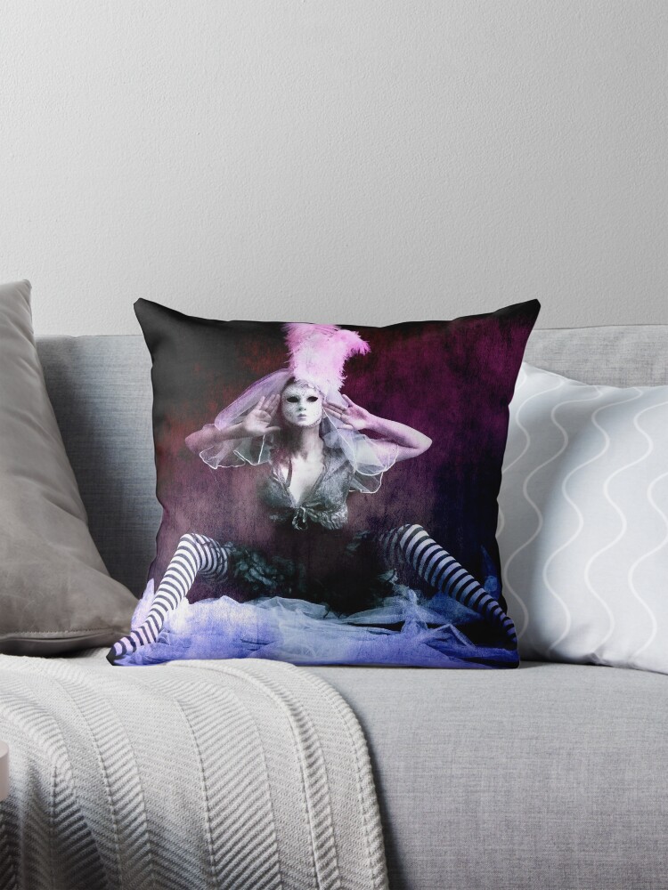 Thumbnail 1 of 4, Pillow, Venetian Lure designed and sold by KatarinaSilva.