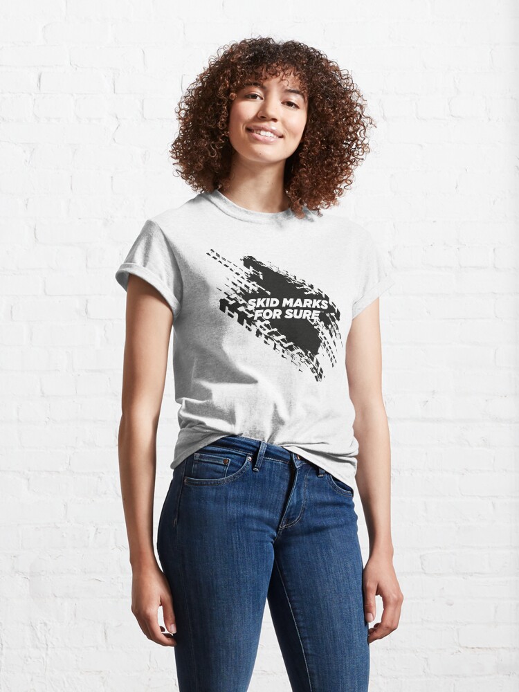 Alternate view of SKID MARKS For Sure Motorsport T-Shirt Classic T-Shirt