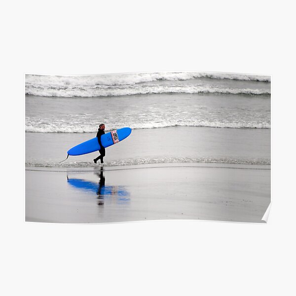 Surfing Reflections Poster