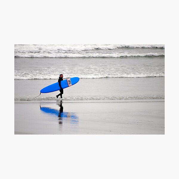 Surfing Reflections Photographic Print