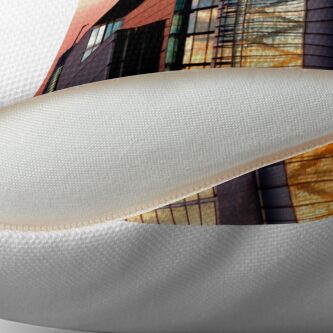 Alternate view of Looking Forward Throw Pillow