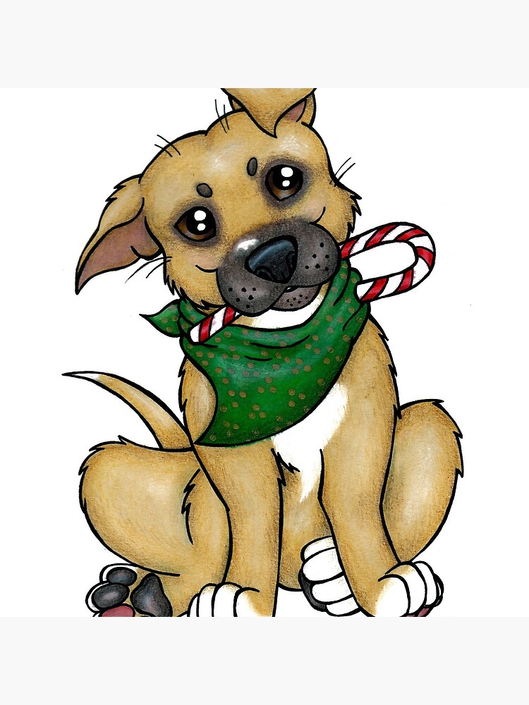 A Christmas Pittie (Pit Bull) by CGafford
