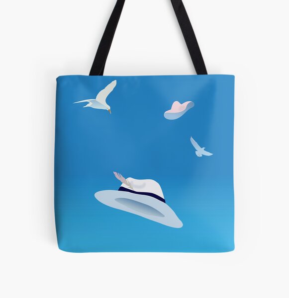 summer hats All Over Print Tote Bag