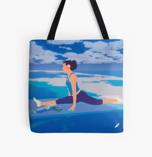 Stretch All Over Print Tote Bag