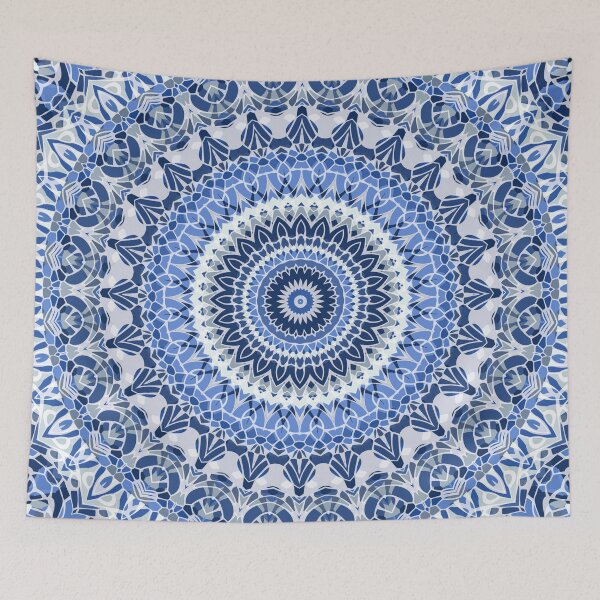 Item preview, By the Ocean Mandala designed and sold by Kelly Dietrich Mandala & Fractal Art.