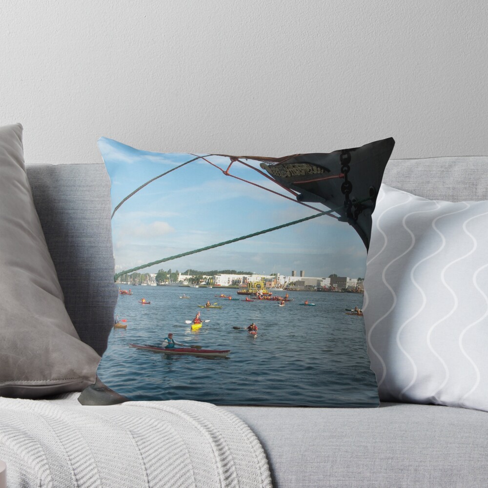 Item preview, Throw Pillow designed and sold by steppeland.