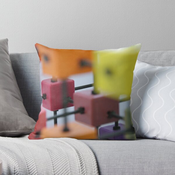 Colour Depth Throw Pillow