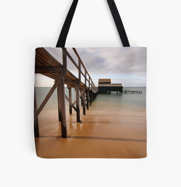 Civilization meets the Sea All Over Print Tote Bag