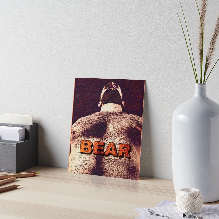Bear (Art) Art Board Print