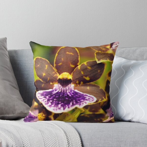 Item preview, Orchid, yellow, brown, mauve designed and sold by Bev Pascoe.