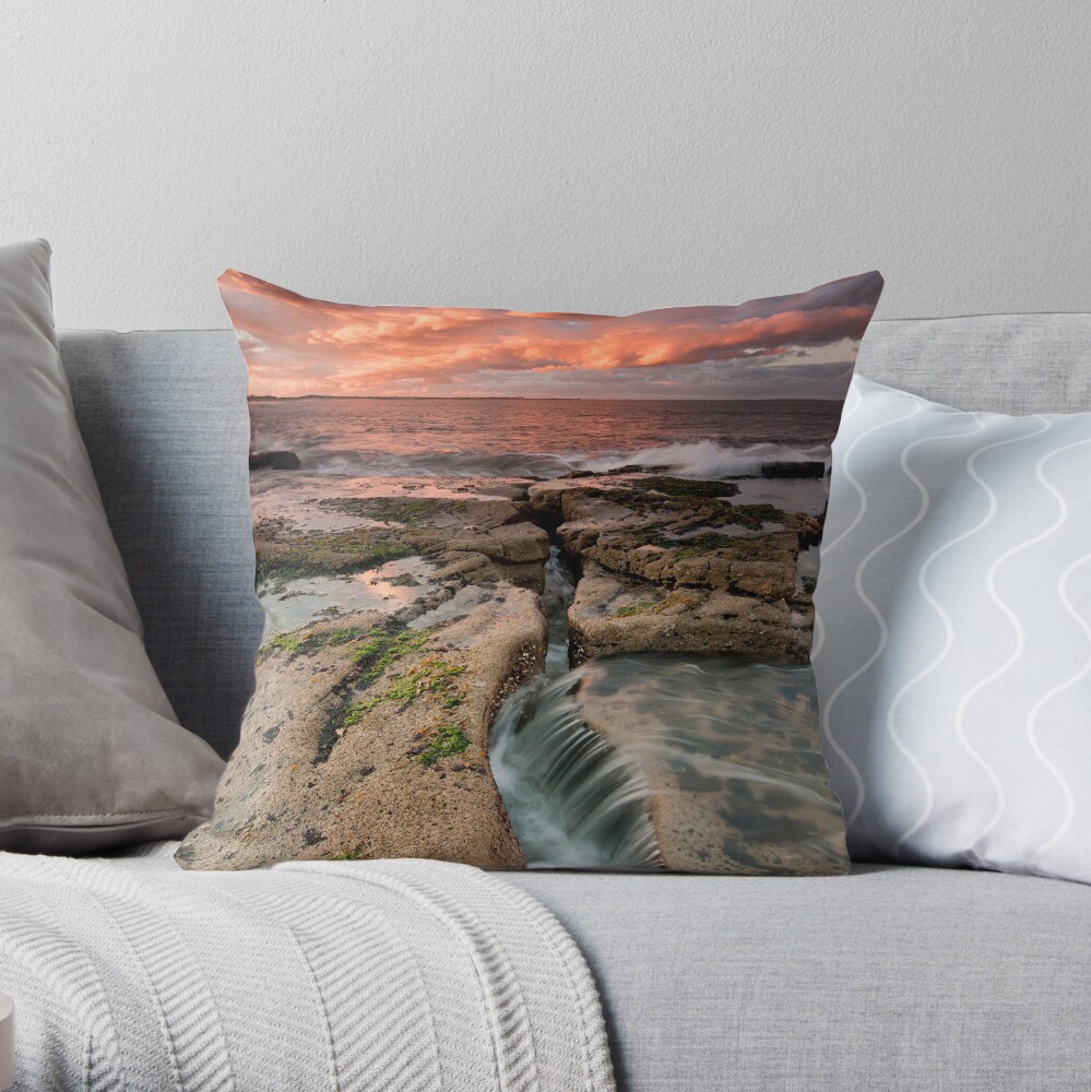 Warm Front Throw Pillow