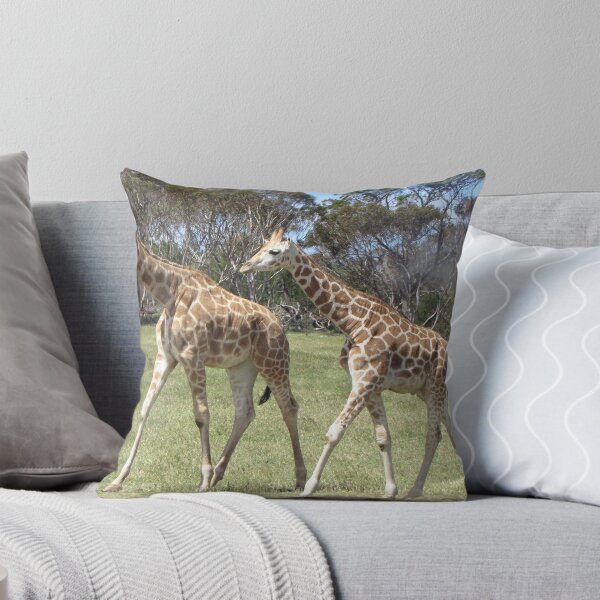 Item preview, Giraffes - right, we'll go this way then! designed and sold by Art by Jenny.
