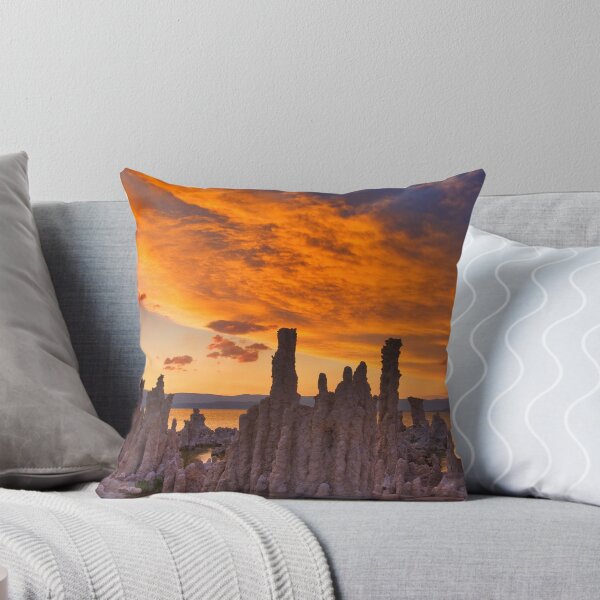 Item preview, Mono Lake CA Sunset on Fire designed and sold by photosbyflood.