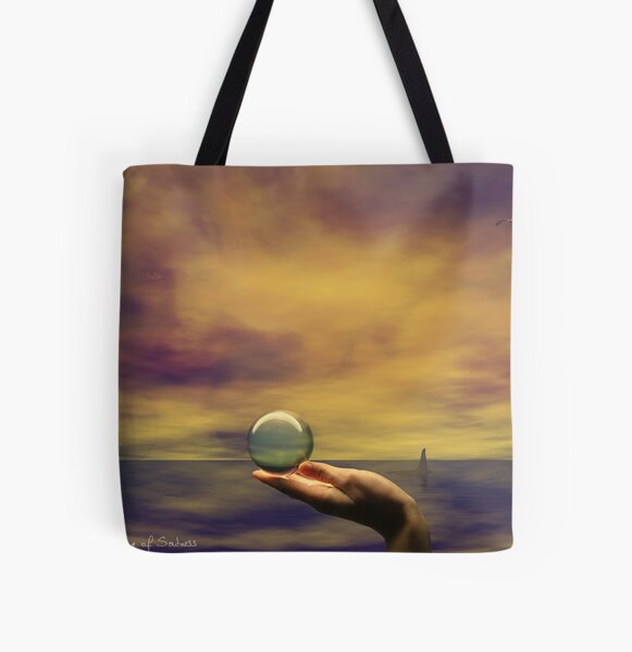 The Asymmetry of Sadness All Over Print Tote Bag