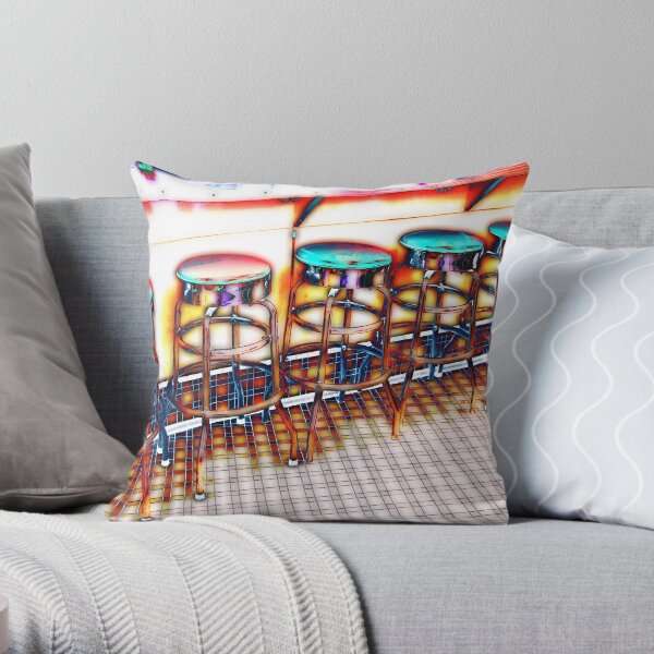 Bar stool online pillows